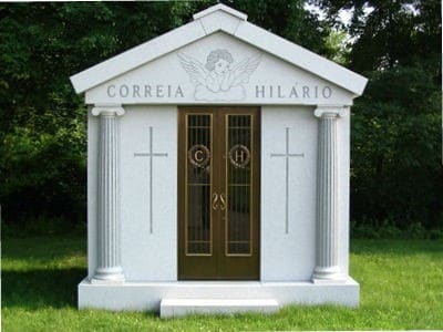 Rock of Ages Family Private and Estate Mausoleum Correia Hilario