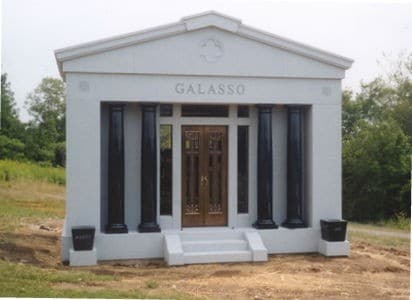 Rock of Ages Family Private and Estate Mausoleum Galasso